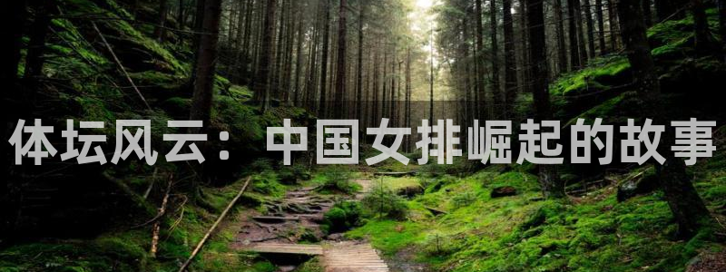 一竞技官方正版app娱乐代理怎么样:体坛风云:中国女排崛起的